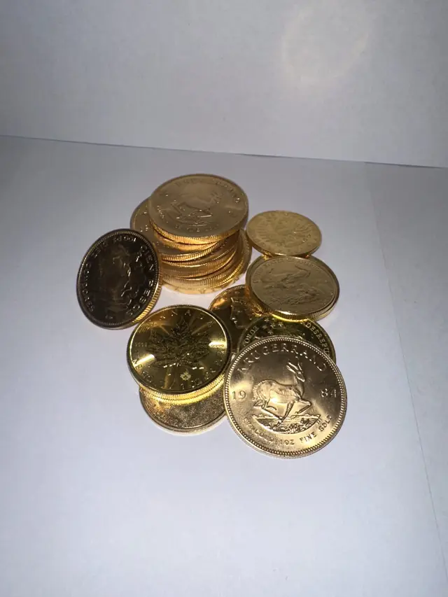 Goldmünzen aus dem Ankauf